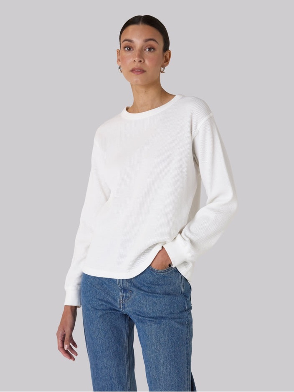 WNU Bessette Top Waffle Jersey Size UK 8